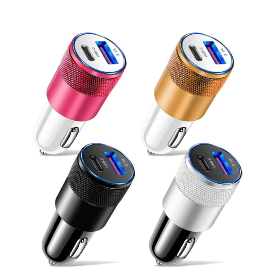 Metal Alloy Car Charger by Anti Spier