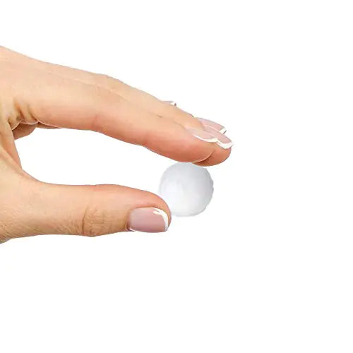 DecorRack 300 Small Cotton Balls for Make-Up, Nail Polish Removal, Pet Care, Applying Oil Lotion or Powder, Made from 100% Pure & Natural Cotton, Soft and Absorbent for Household Needs (300 Count) 300 Count by Anti Spier