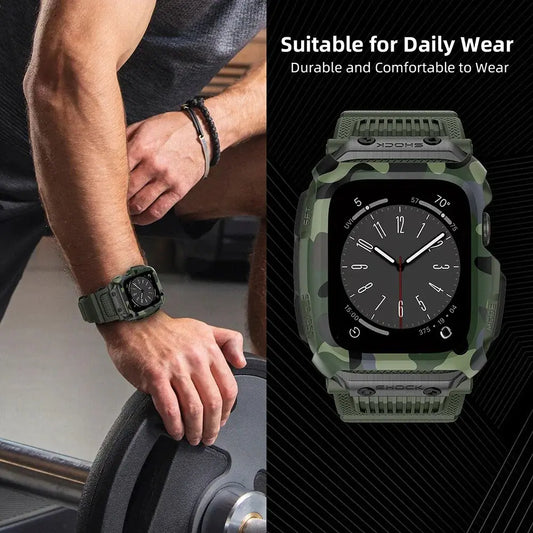 Sport Case And Strap Watch by Anti Spier
