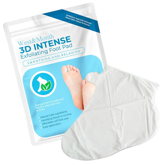 1 Pair Exfoliating Moisture Feet Mask Pedicure Cuticles Peel Off Dead Skin Remover Foot Care by Anti Spier