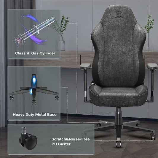 Lumbar Support, Flip Armrests, Headrests, Desk Chairs by Anti Spier