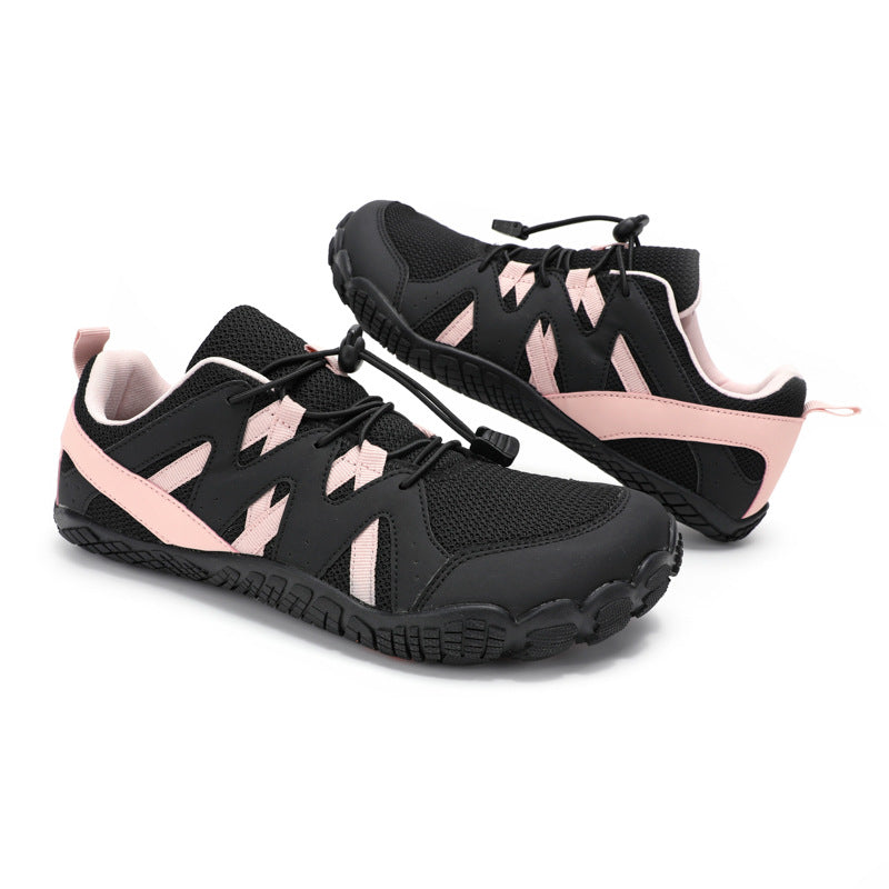 Men's outdoor thick-soled mesh anti-slip and wear-resistant hiking shoes and casual shoes by Hypersku