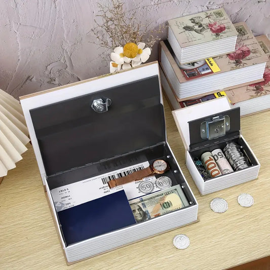 1PC Portable Key Safe, Hidden Book Dictionary Money Box, Savings Box, Coin Box, Home Safe, Secret Storage Box, Money Box, Savings Box, Store Jewelry Valuables by Anti Spier