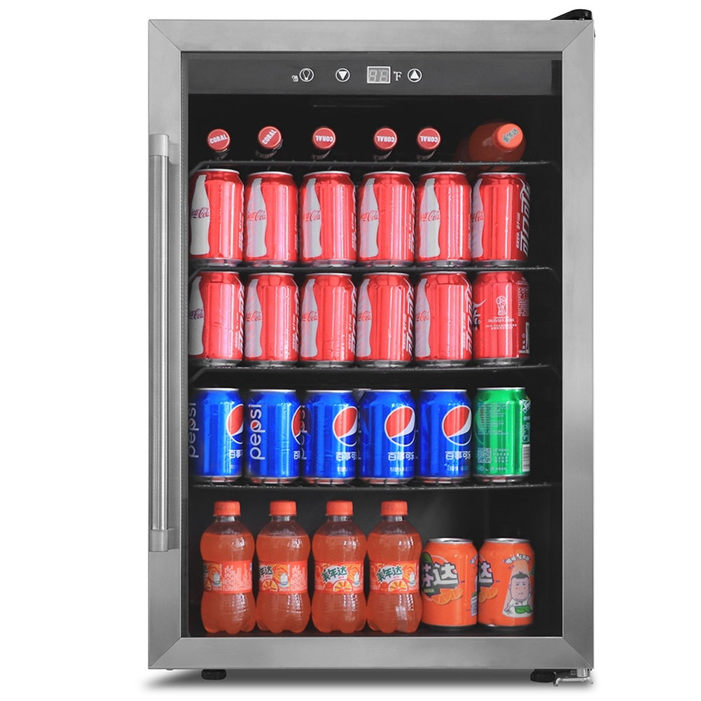 Beverage and Wine Cooler Compressor Refrigerator 4.4CU.FT by Anti Spier