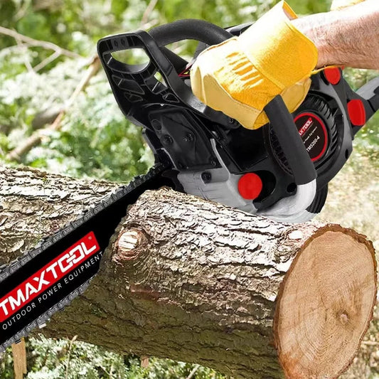 Powerful 20 Inch Gas Chainsaw by Anti Spier