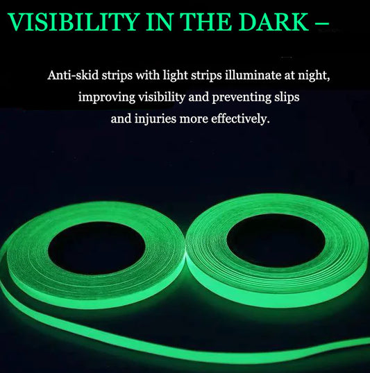 2PC Luminous Tape Self Adhesive Glow In The Dark Wall Sticker Fluorescent Light by Anti Spier