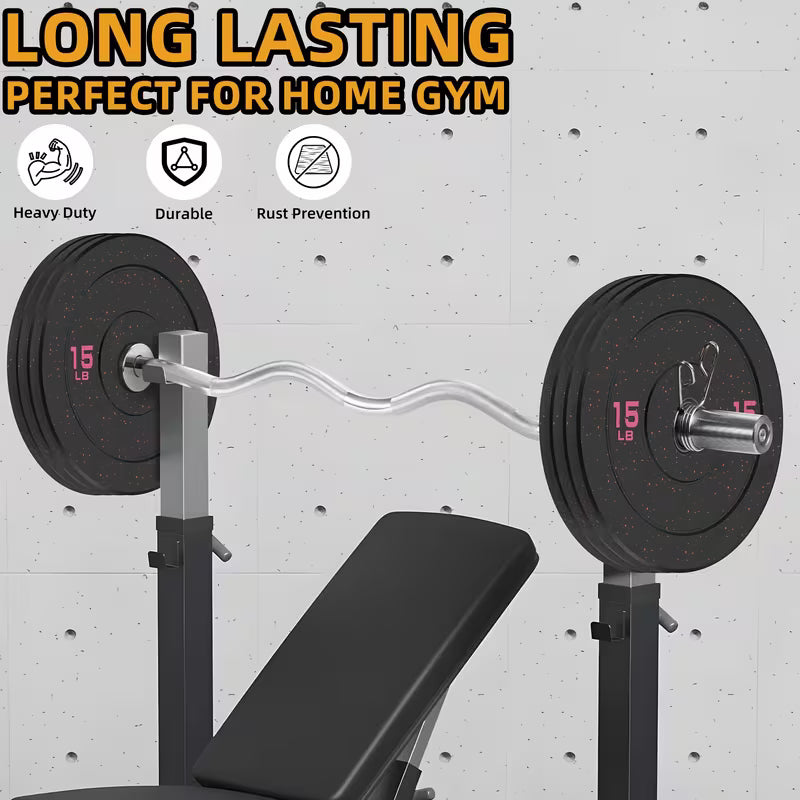 260lbs 2 Inch High Bounce Pro Bumper Plates, Weight Plates Set, Rubber Weight Plates, Steel Inserts - High Bounce Floor Protection For Home, Garage Gym, Multiple Weight Options by Anti Spier