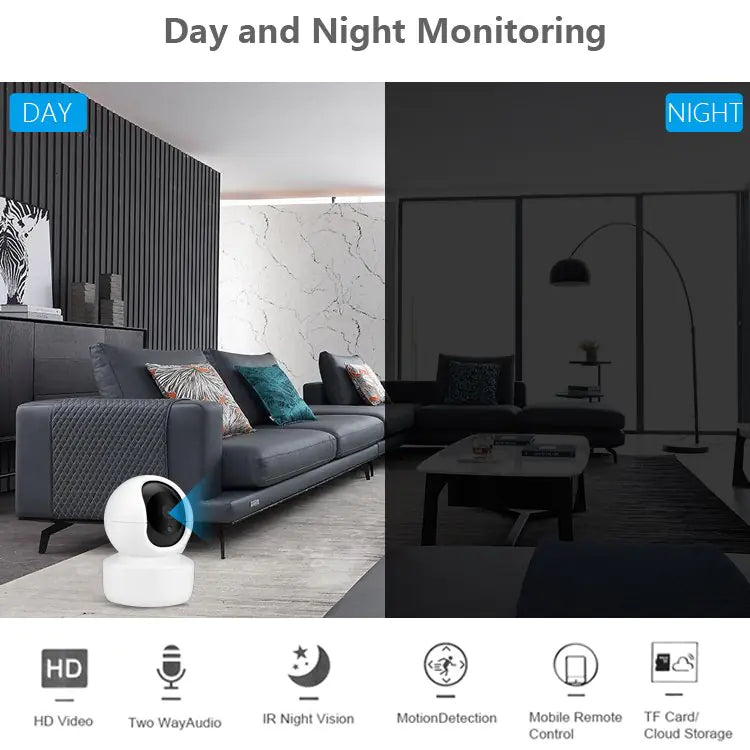 360 ANGLE WIFI NIGHT VISION CAMERA by Anti Spier