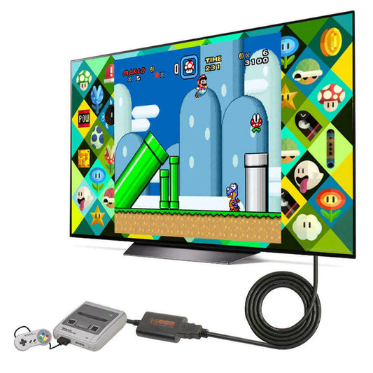 N64 To HDMI Converter Adapter HD Link Cable For Nintendo Gamecube Super NES SNES by Anti Spier