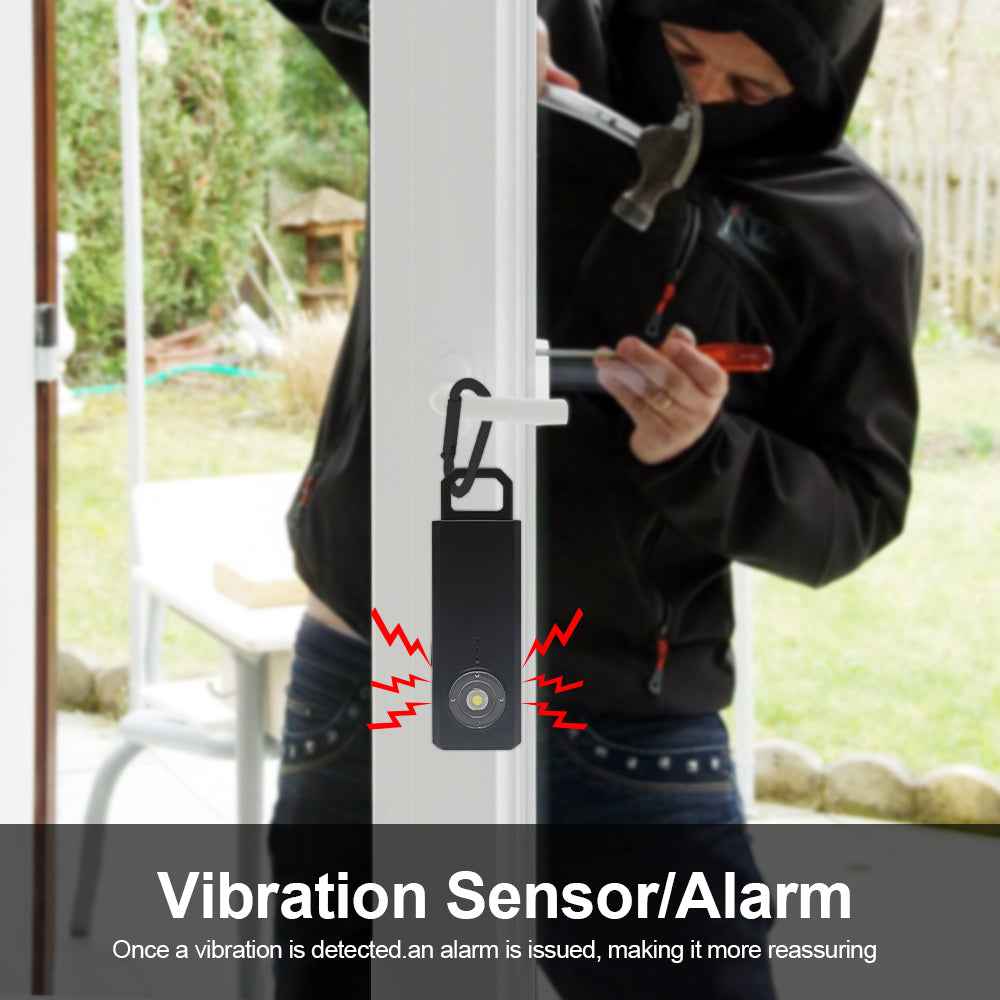 Anti Spier Self-Defense Security Alarm With Motion Sensor & LED