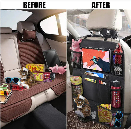 Anti-Kick Car Rear Seat Storage Bag by Anti Spier