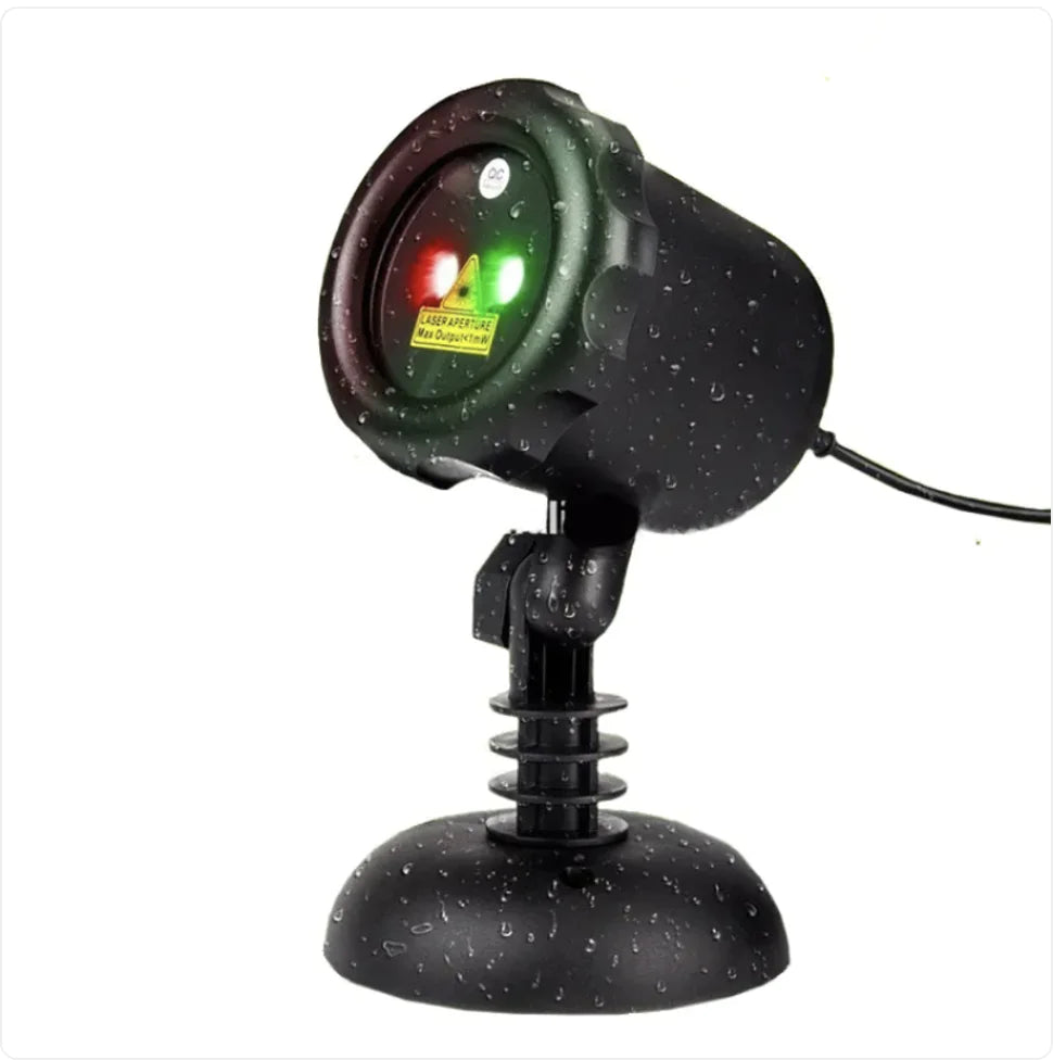 Christmas LED Laser Projector with 8 Patterns & Remote by Anti Spier