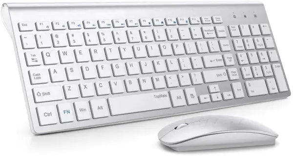 Wireless Keyboard And Ergonomic Mouse Set by Anti Spier