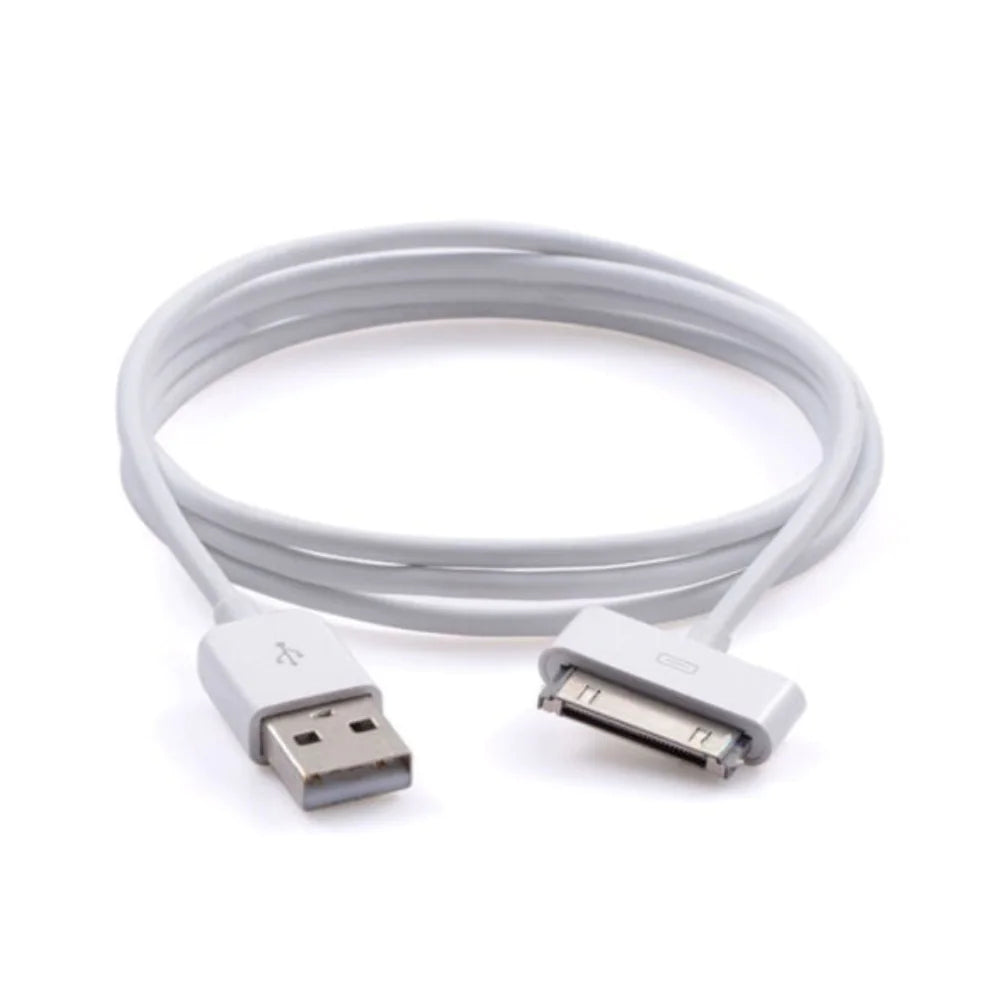 2x 6ft 30-Pin USB Charger Data Sync Cable Cord For iPhone 3G/4/4S iPad 2 iPod nano1-6 by Anti Spier
