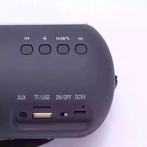 Dance With Me Portable Bluetooth Speaker With DISCO LED Lights by Anti Spier