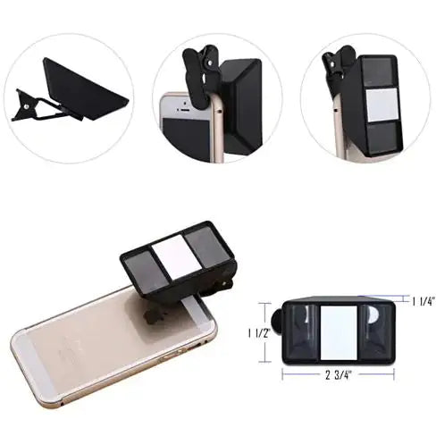 Magical 3D Clip On Lens for your Smart Phone and Tablets by Anti Spier
