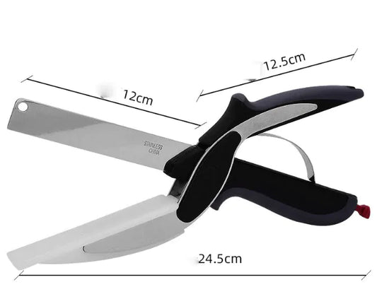 2-in-1 Multifunctional Food Scissors by Anti Spier