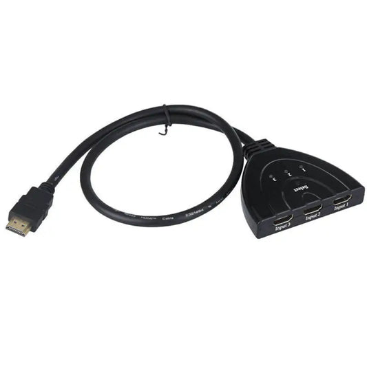 3 Port HDMI Splitter Cable 1080/4K Switch Switcher HUB Adapter for HDTV PS4 Xbox by Anti Spier