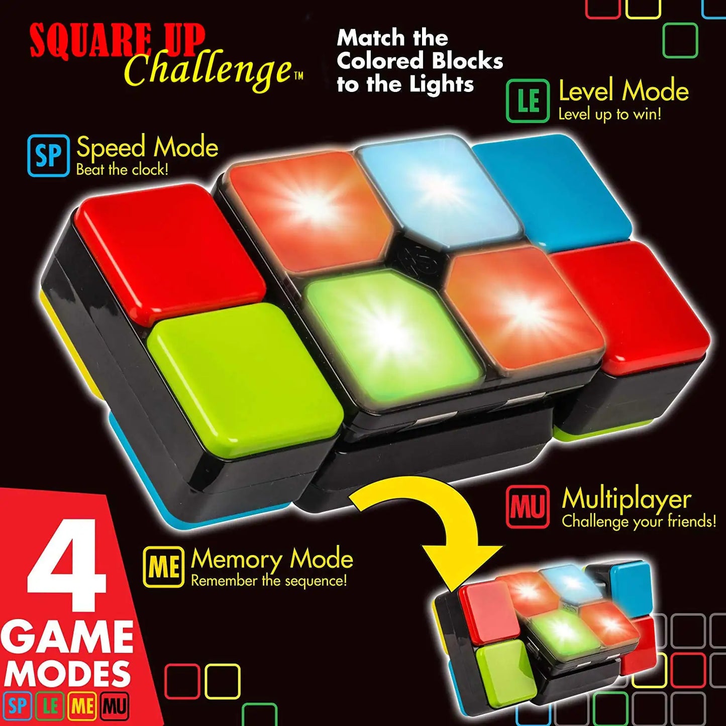 Square Up Challenge Puzzle Game by Anti Spier