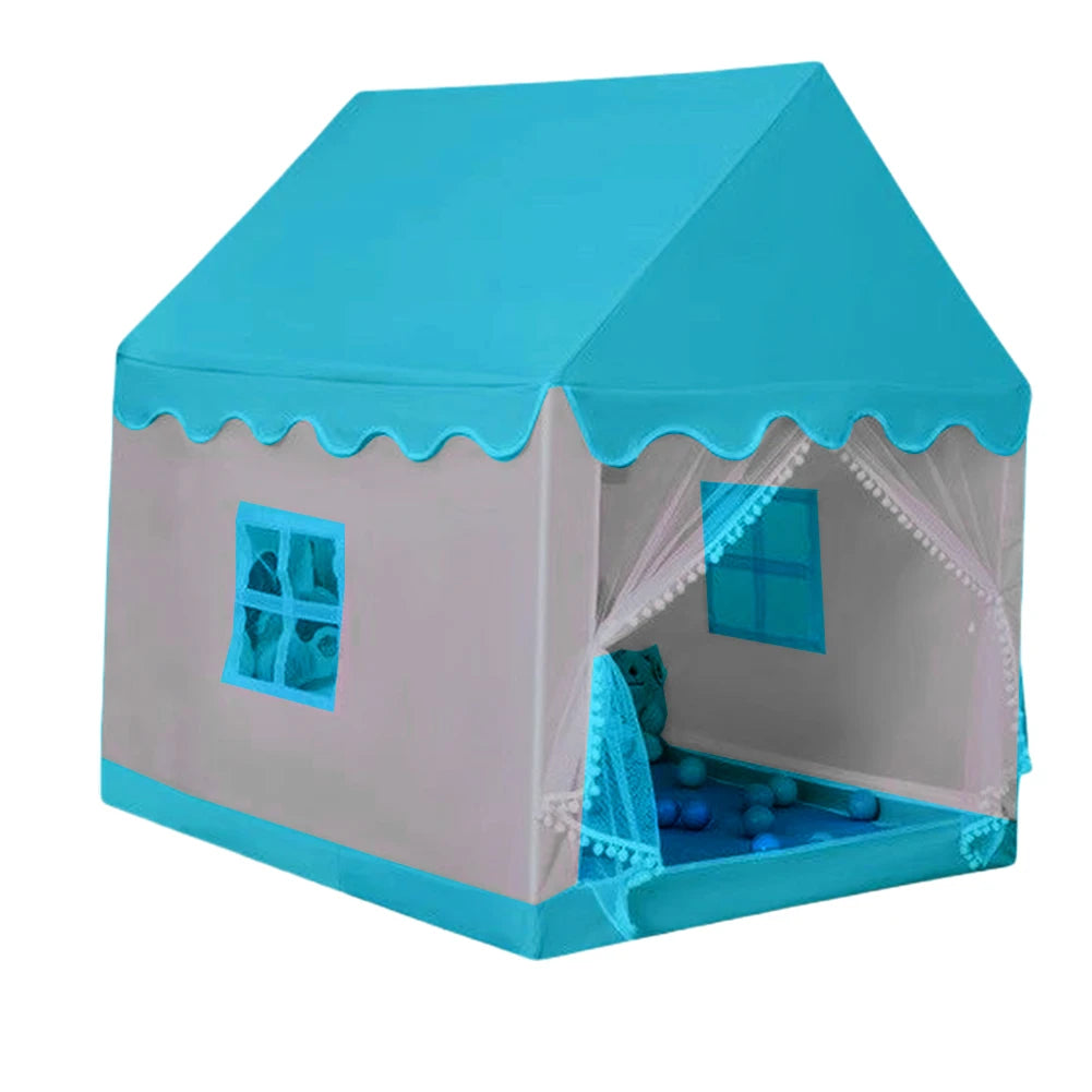 Kids Tent for Toddlers Kids with Windows Playhouse Tent Castle Play Tent Play House for Children Indoor and Outdoor Games by Anti Spier