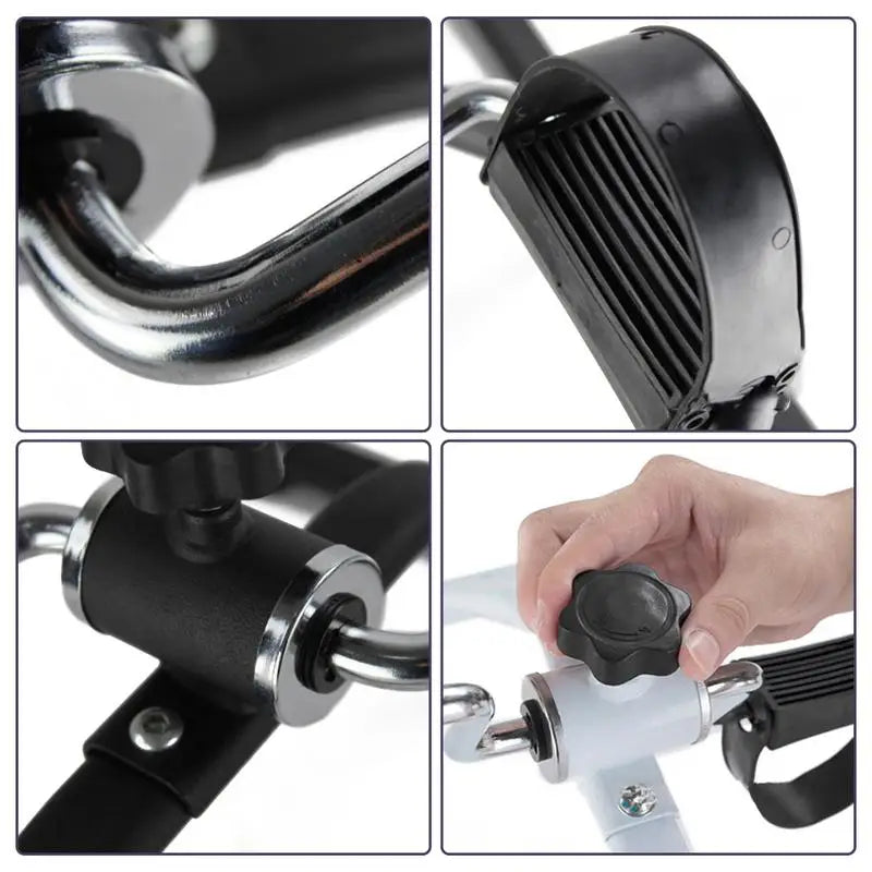Metal Frame Pedal Exerciser Muscle Training Fully Assembled Exercise Pedals Arms Legs Trainer For Indoor by Anti Spier