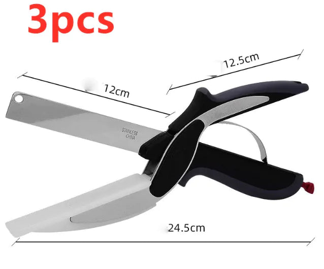 2-in-1 Multifunctional Food Scissors by Anti Spier