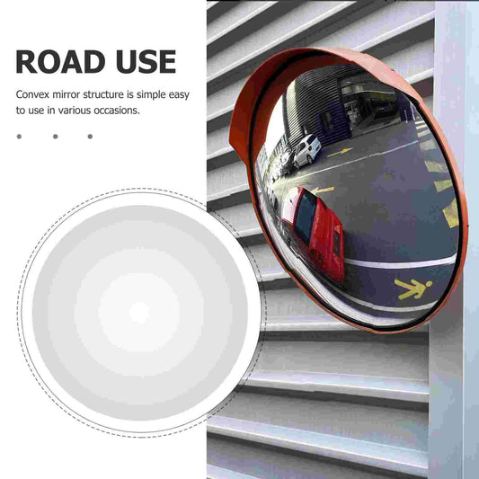 Outdoor Mirrors Mirror Driveway Outdoor Convex Wide Angle Outdoor Mirrorss Traffic Security Plastic by Anti Spier