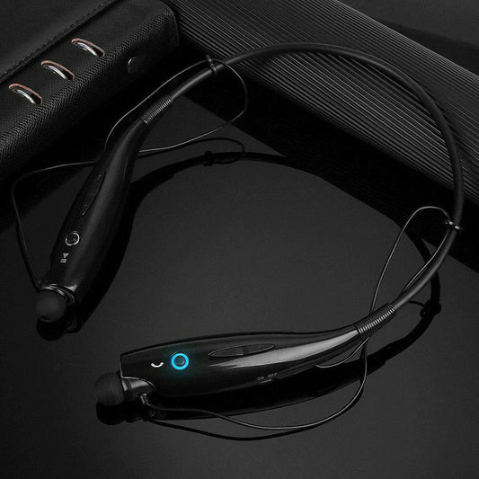 Bluetooth Neckband Wireless Headphones Mic Headset Stereo Earbuds Earphone by Anti Spier