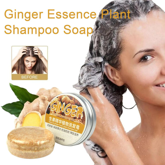 Ginger Polygonum Hair Growth Soap Shampoo by Anti Spier
