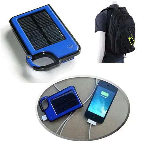 Clip-on Tag Along Solar Charger For Your Smartphone by Anti Spier
