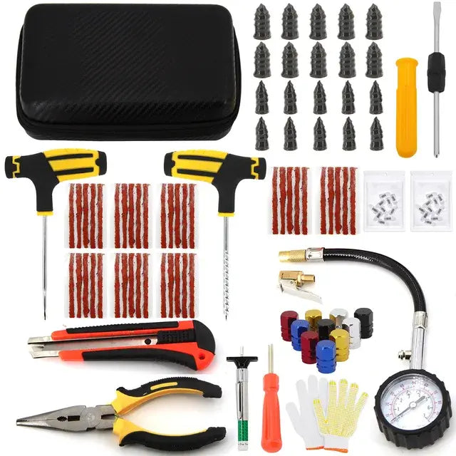 Car Tire Repair Tool Kit by Anti Spier