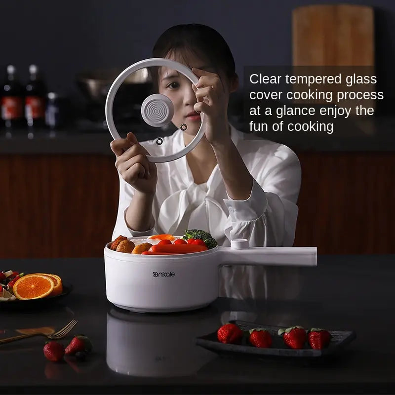 Multi-Functional Electric Cooker Pot by Anti Spier