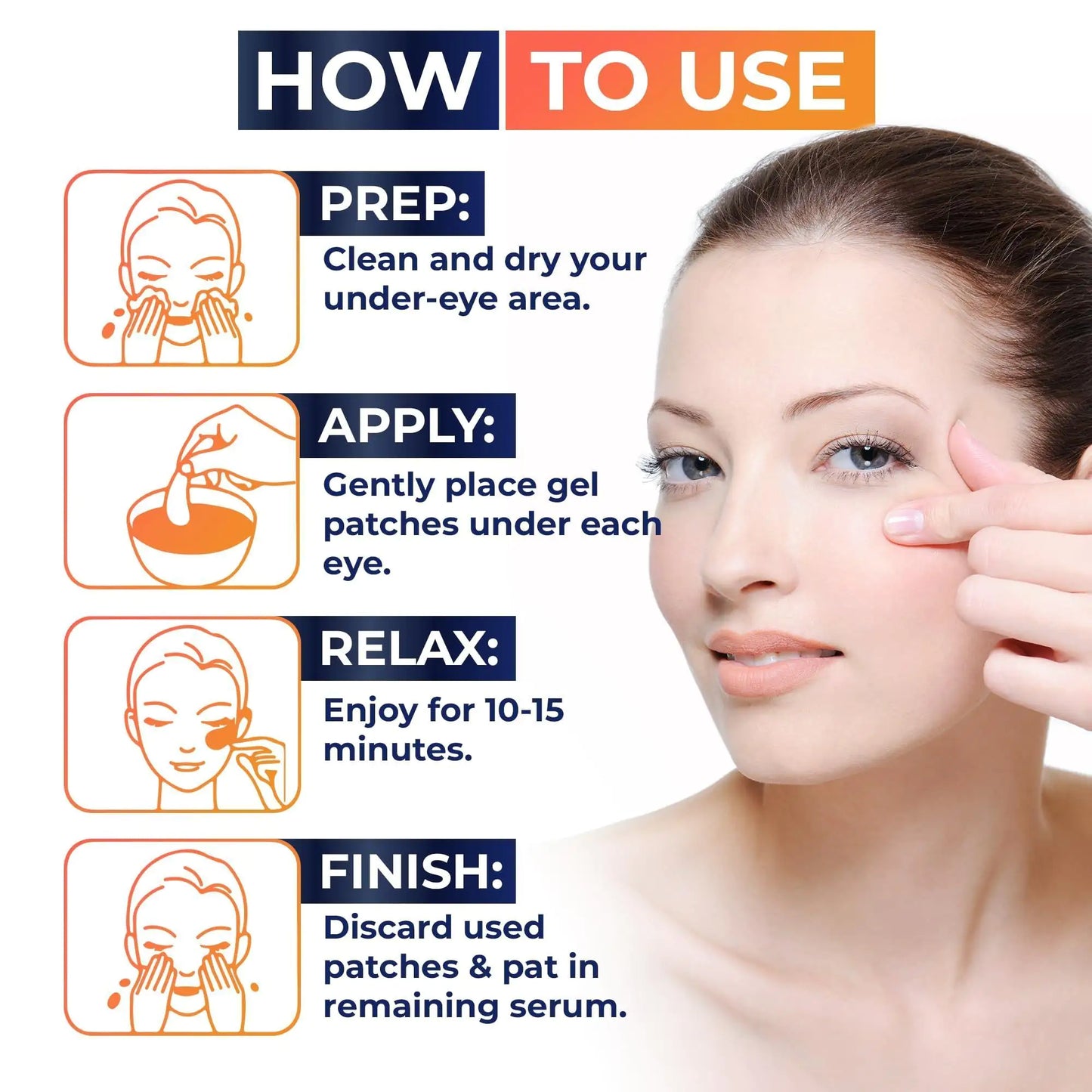 Under Eye Patches For Puffy Eyes And Dark Circles 30 Pair Eye Masks Anti Aging by Anti Spier