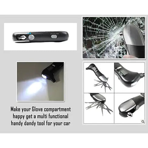 Handy Dandy Multi Functional Car Tool Smart Choice For Your Glove Compartment by Anti Spier