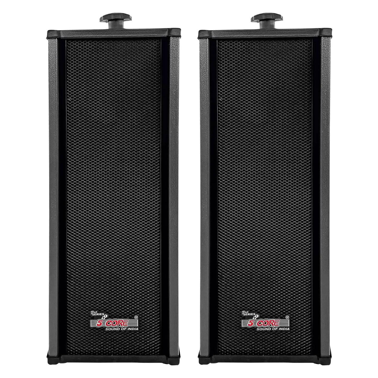 5Core Outdoor Speakers Stereo In Wall 100W Peak Passive Home Audio System by Anti Spier