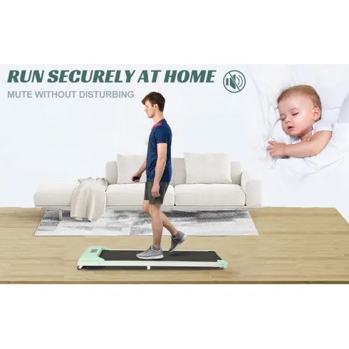 2 In 1 Under Desk Electric Treadmill by Anti Spier