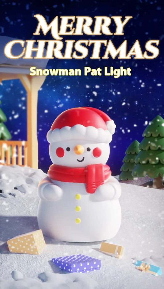 Snowman Night Lamp by Anti Spier