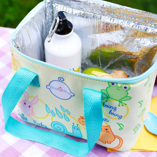 Milk&Moo Insulated Lunch Box For Kids, Yellow by Anti Spier