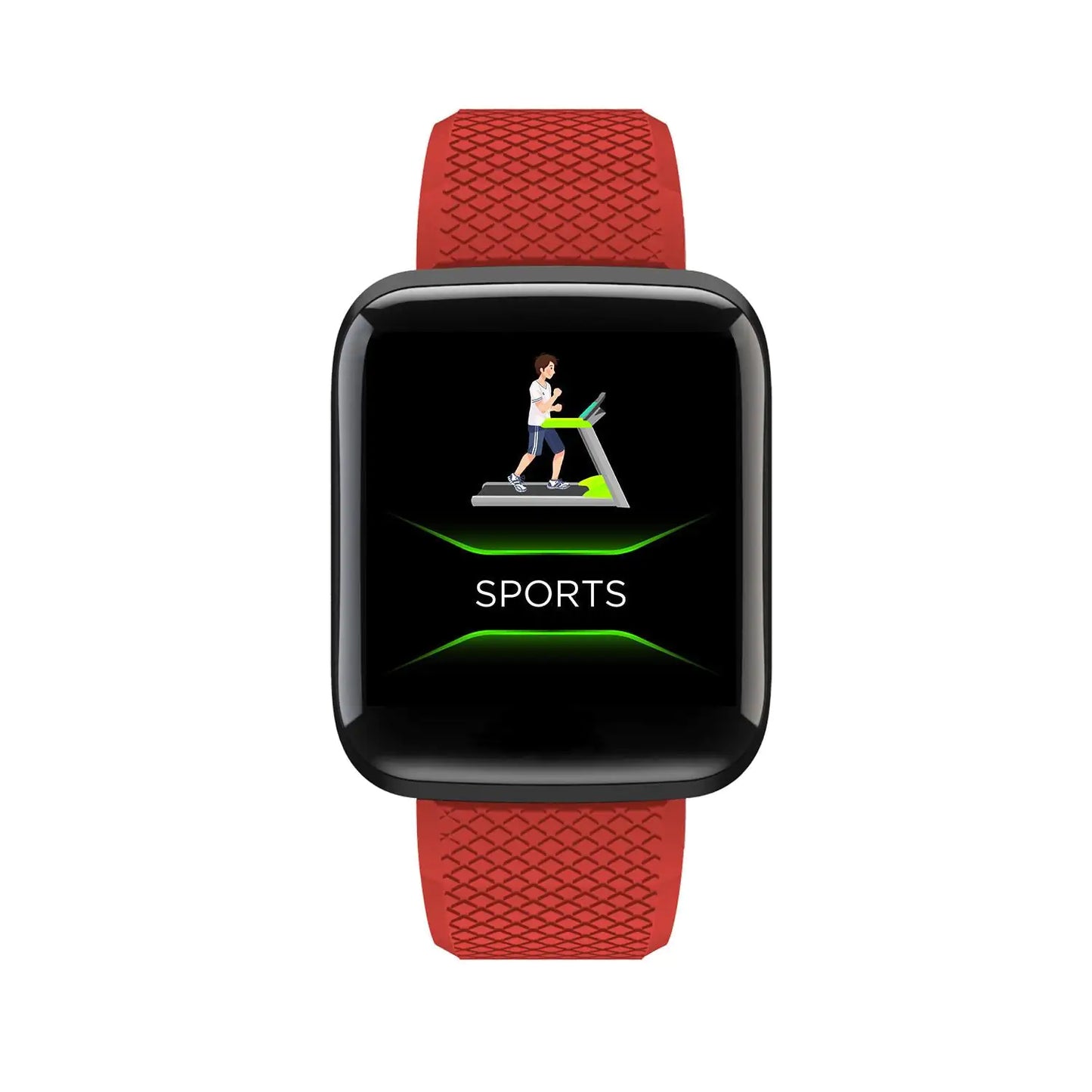 Polosmart PSSW11 Smart Life Smart Watch Red by Anti Spier
