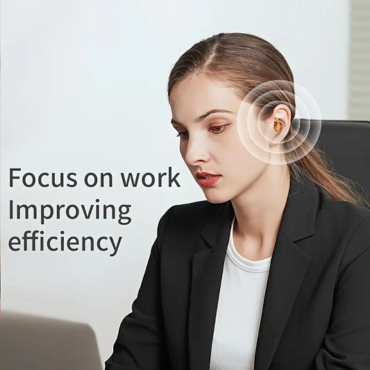 Silicone Noise-Canceling Earplugs for Sleeping - Reusable, Snore & Swimming Comfort, Quiet Night's Rest by Anti Spier