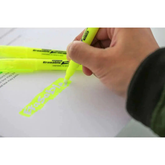 Erasable Highlighter Yellow (3/Pack) by Anti Spier