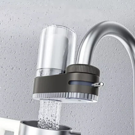 Installation-Free Faucet Water Purifier with Dual Output by Anti Spier