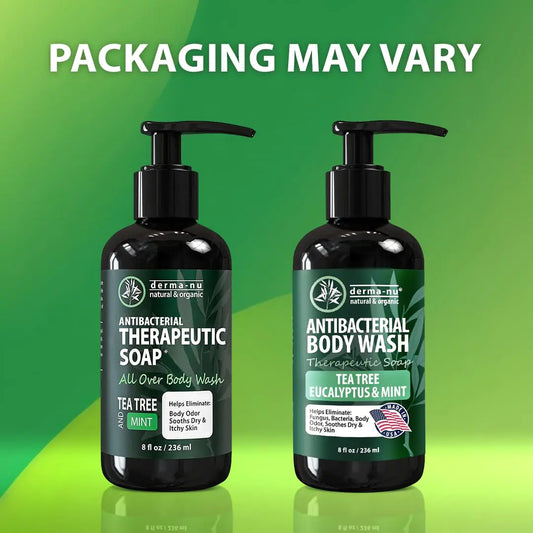 Antibacterial Body Wash - Antibacterial Soap And Tea Tree Body Wash For Jock Itch, Athletes Foot, Eczema And Back Acne - Anti Bacterial Body Soap For Men And Women Safe For All Skin Types - 2 Pack 8 Fl Oz (Pack of 2) by Anti Spier