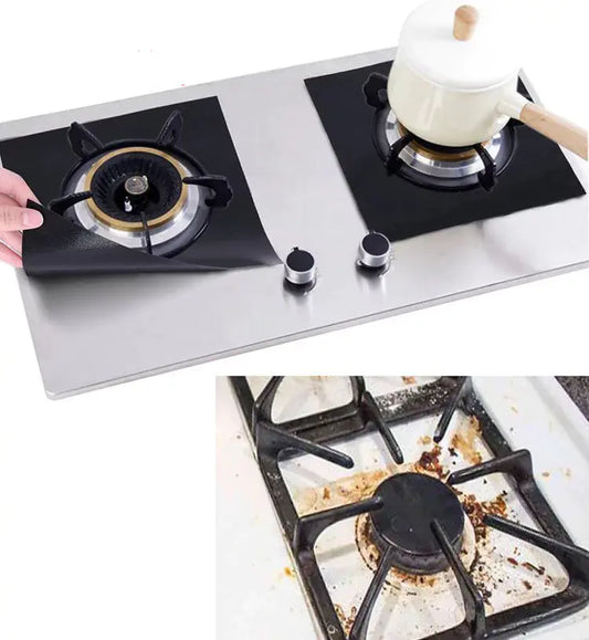 Gas Stove Protector Pad - High Temperature Kitchen Mat by Anti Spier