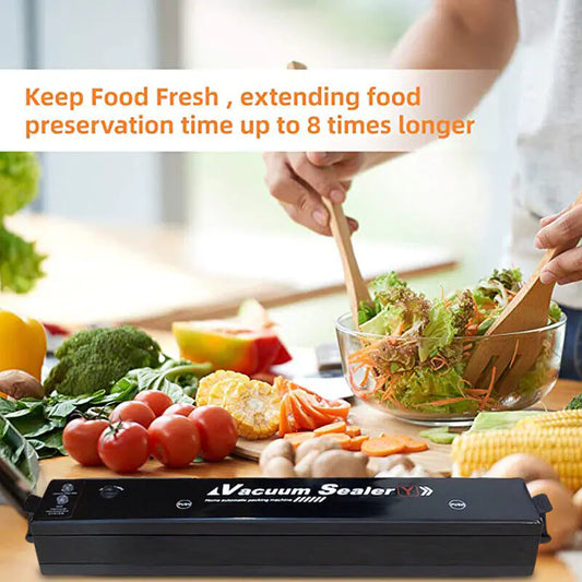 Vacuum Sealer Machine Food Preservation Storage Saver Automatic With Seal Bag by Anti Spier