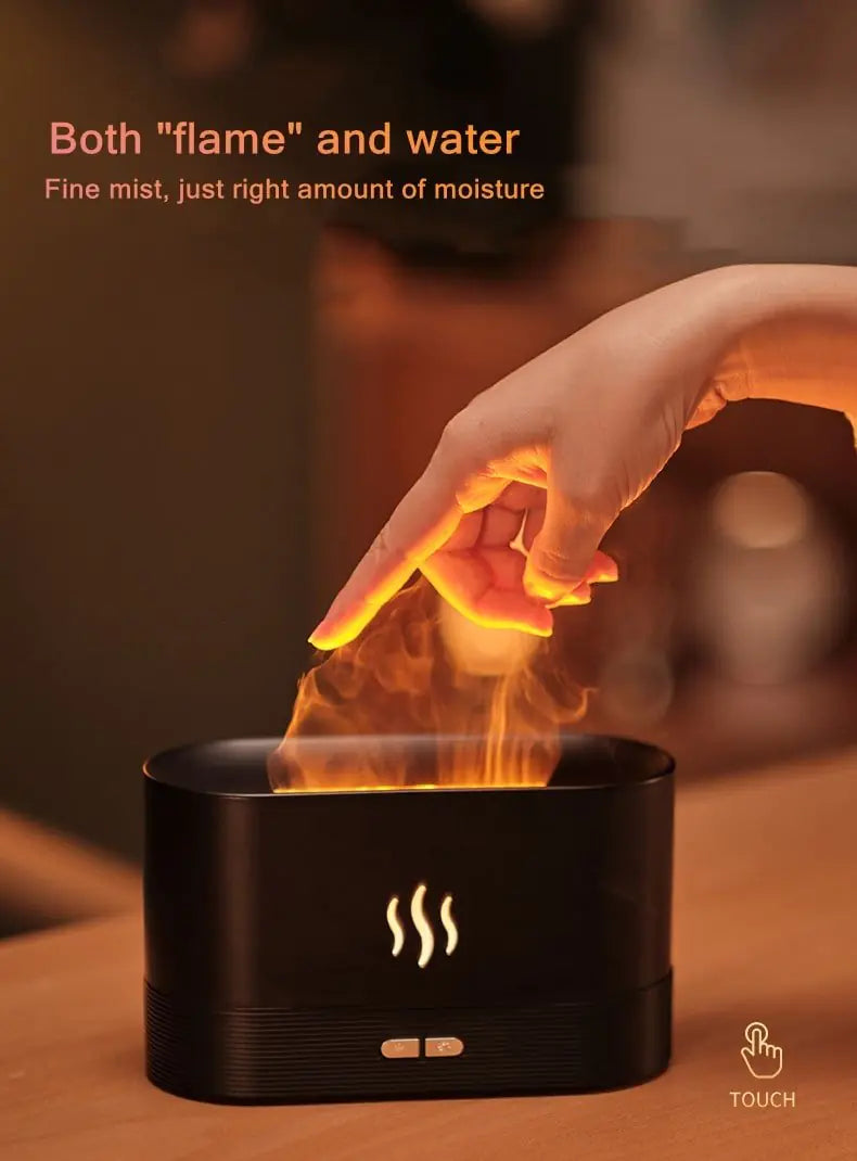 Ultrasonic Usb Fire Essential Oil Aroma Diffuser by Anti Spier