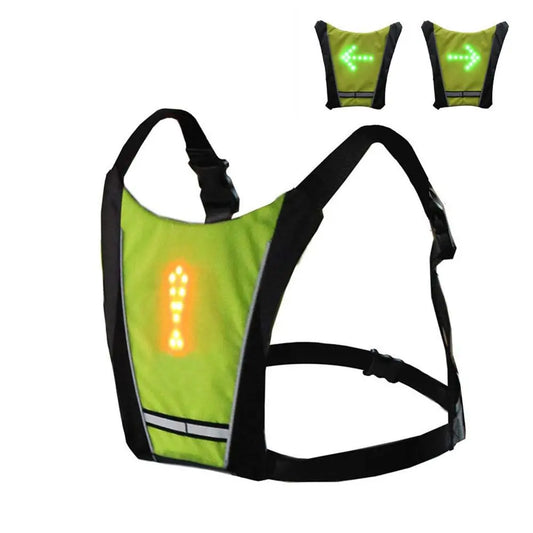 LED Cycling Safety Vest with Bag by Anti Spier
