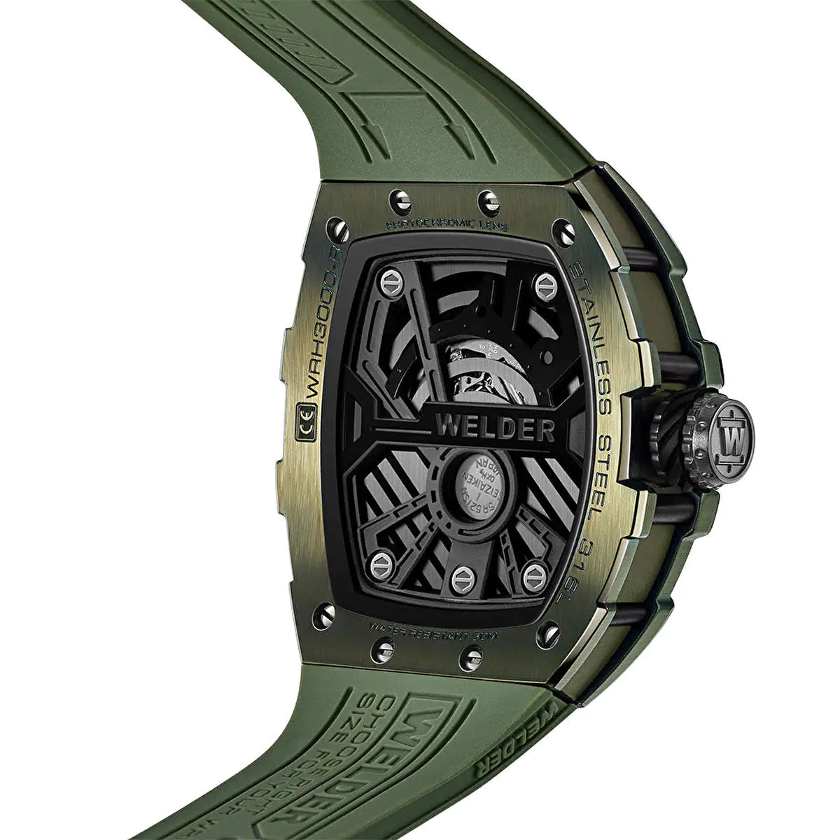 Welder Moody Watch WRH3000-R Men's Wristwatch by Anti Spier