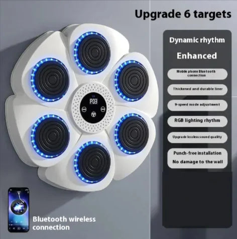 Smart Bluetooth Wireless Boxing Fitness Kit – Home Exercise Equipment by Anti Spier