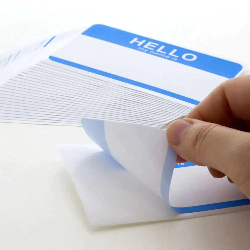 Name Badge Label “HELLO my name is” (25/Pack) by Anti Spier